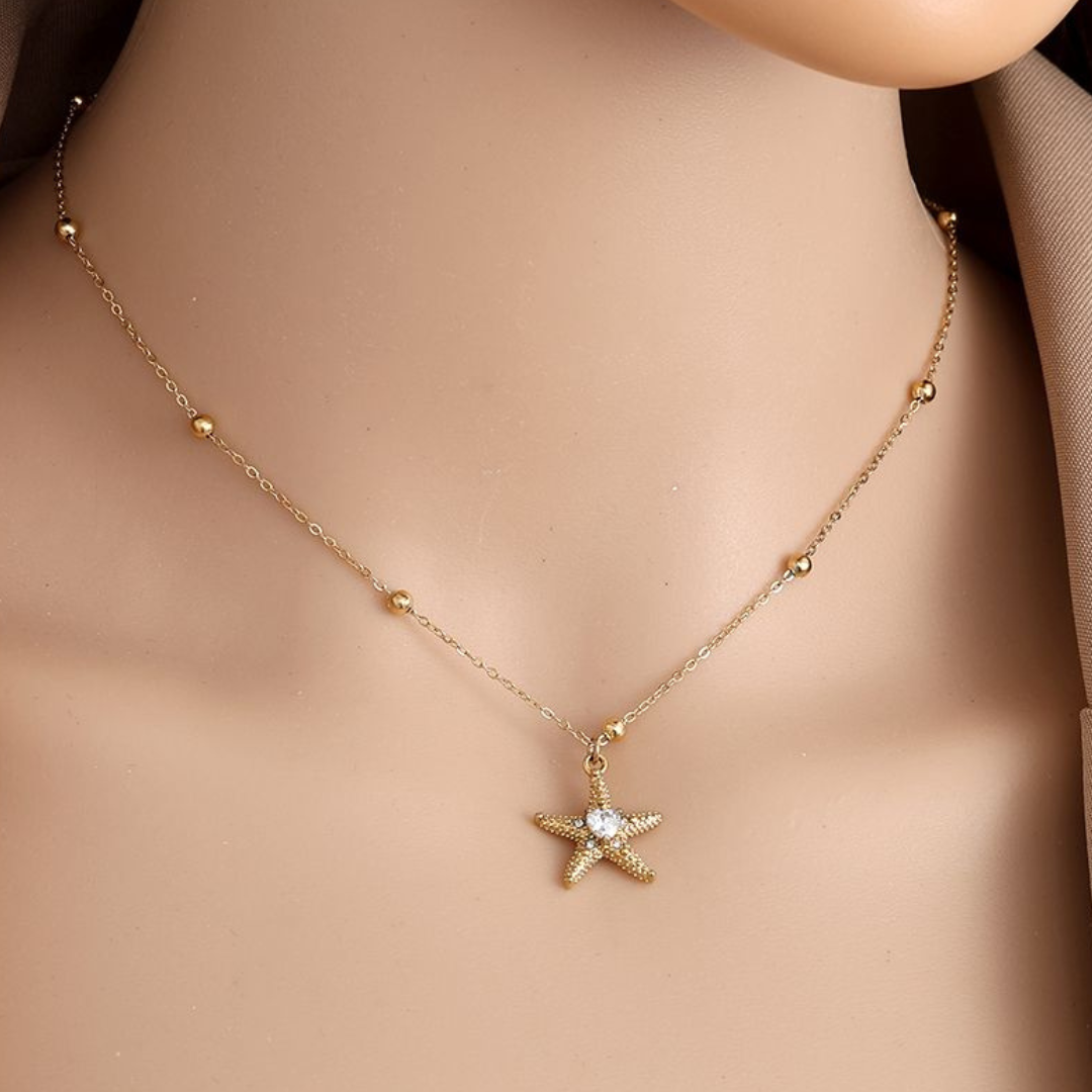 Edelstahl Kette "Apikalia Silber" mit Zirkonia Steinen