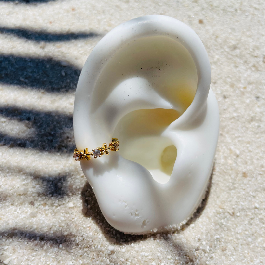 Earcuff "Noelani" 14K vergoldet