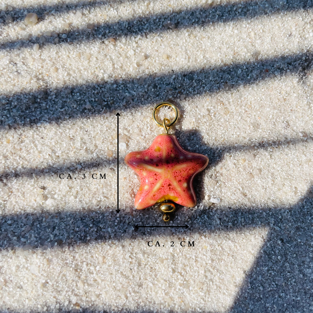 Charm "Concha Gold" handgemacht