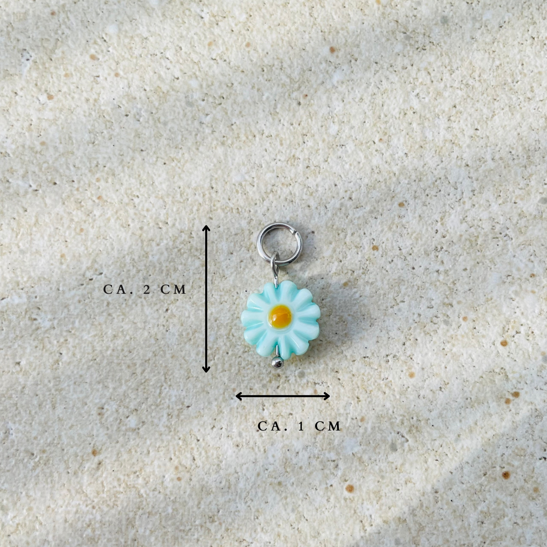 Charm "Aruba Silber" handgemacht