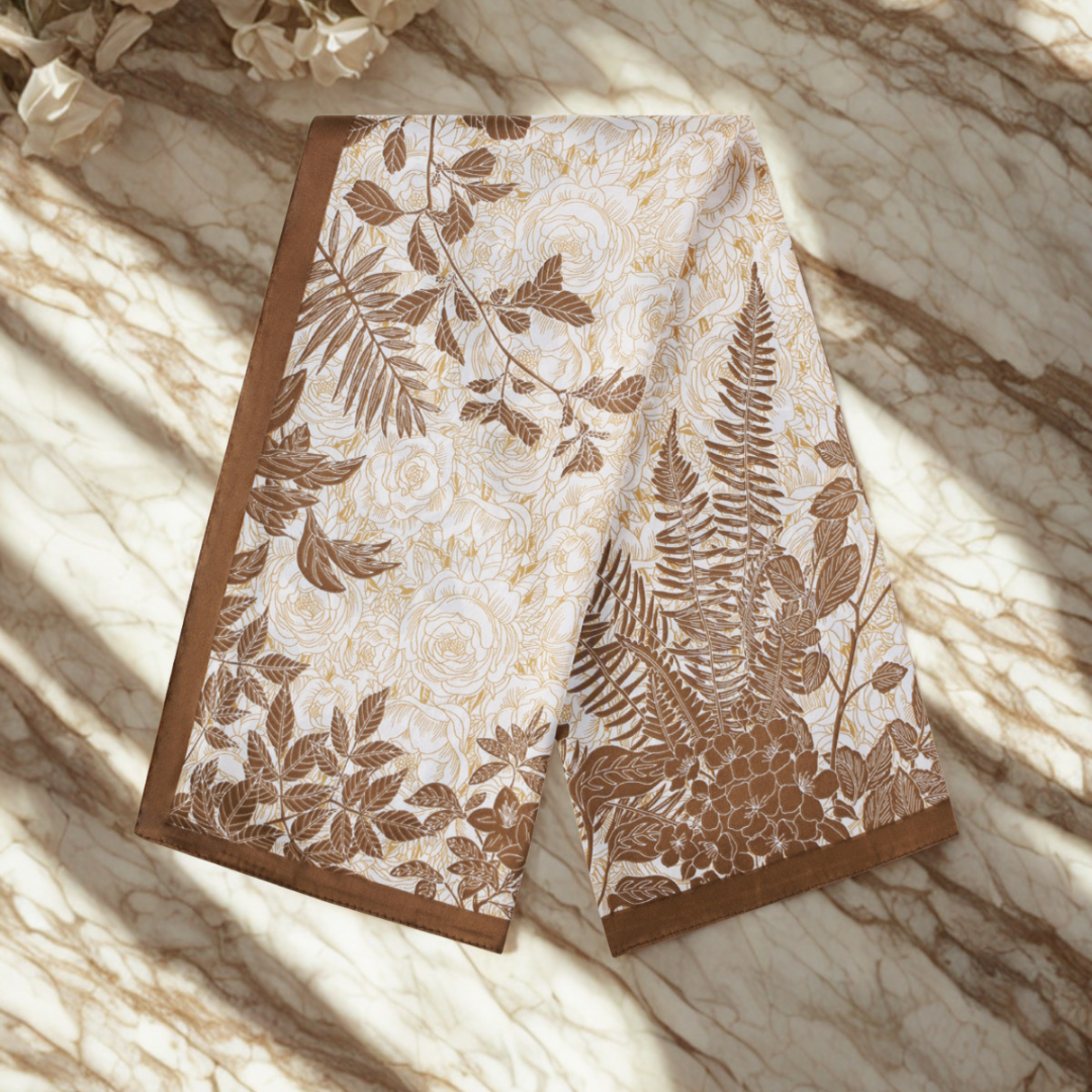 Tuch "Autumn Brown"