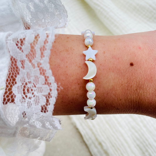 Armband "Moonstar" handgemacht