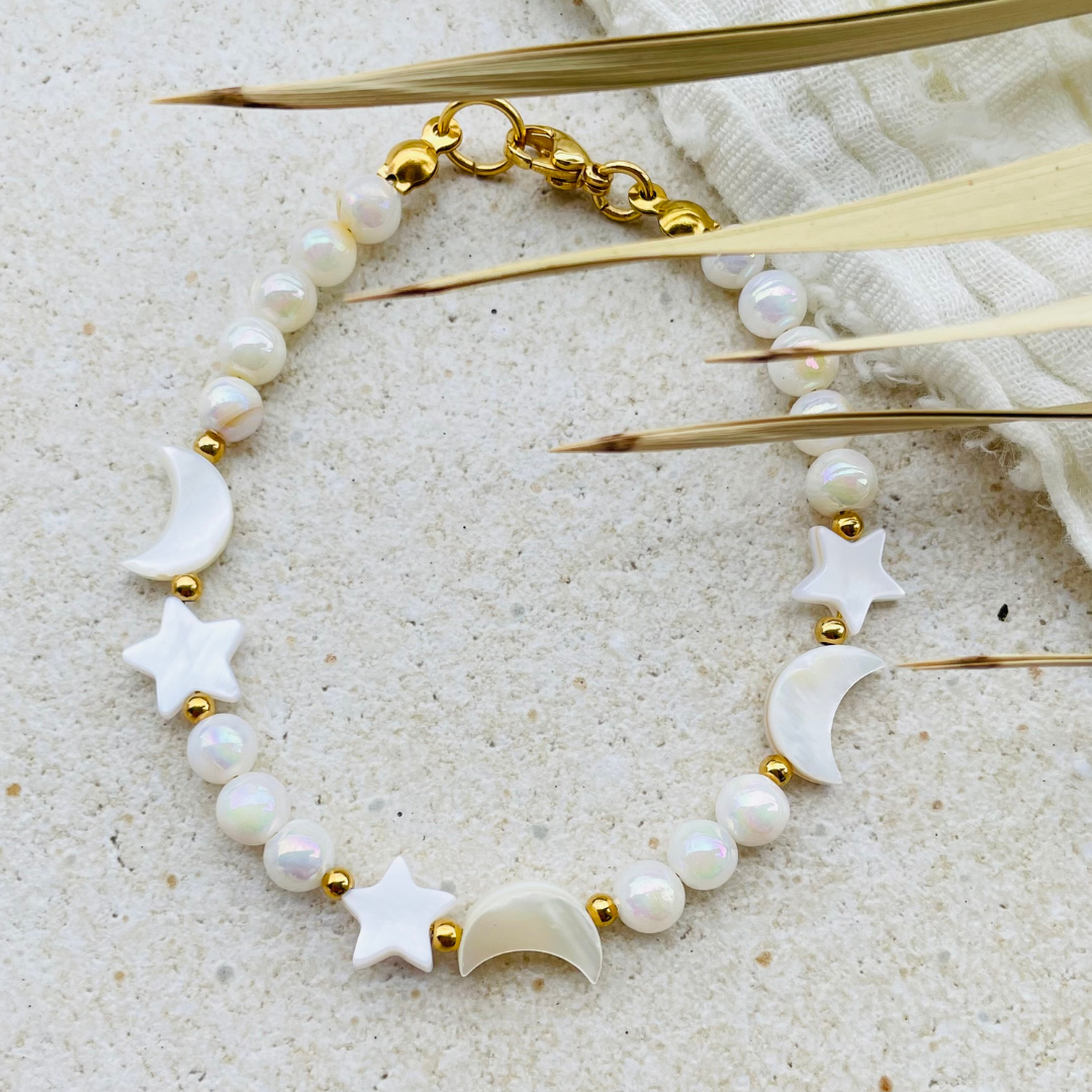 Armband "Moonstar" handgemacht
