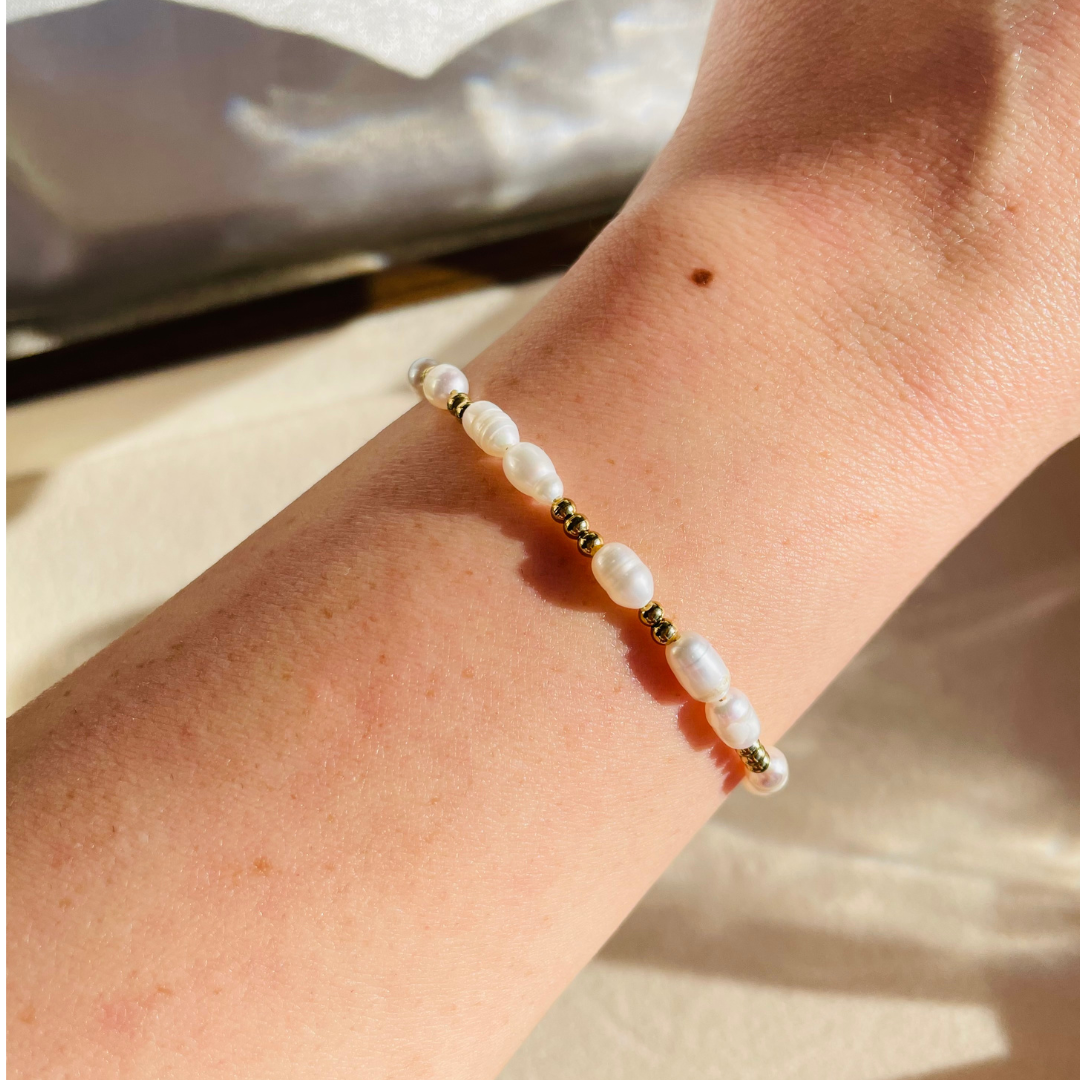 Perlenarmband "Kaleaho" personalisierbar