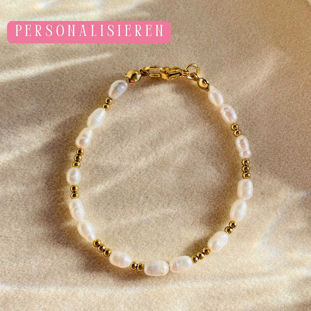 Perlenarmband "Kaleaho" personalisierbar