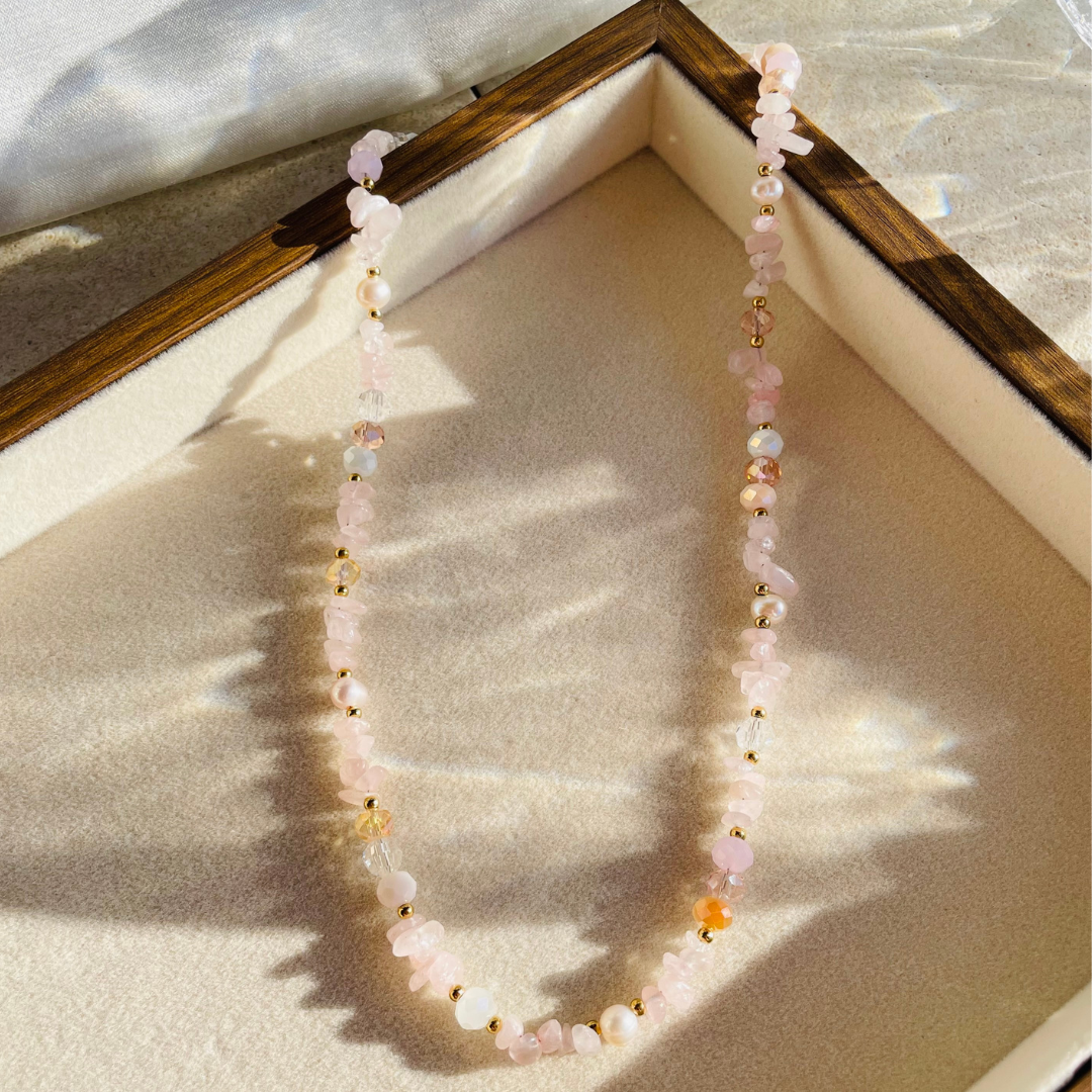 Perlenkette "Akoni" personalisierbar