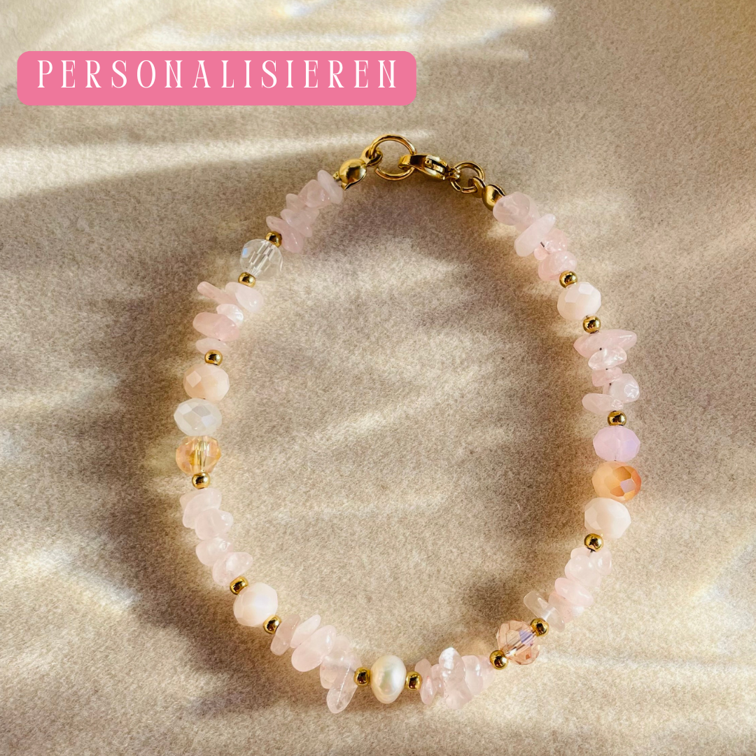 Perlenarmband "Akoni" personalisierbar