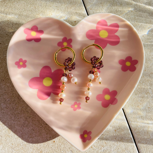 Edelstahl Ohrringe "Apikalia" handgemacht